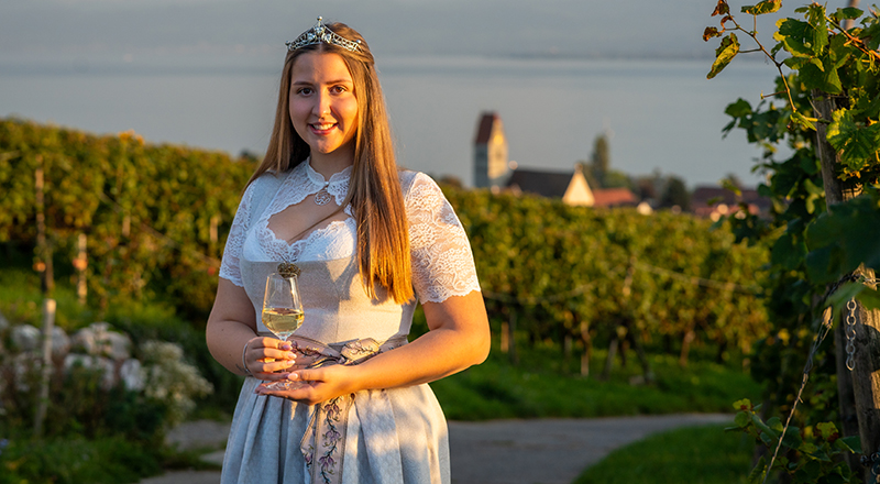 Bodensee Weinprinzessin Angela Staneker